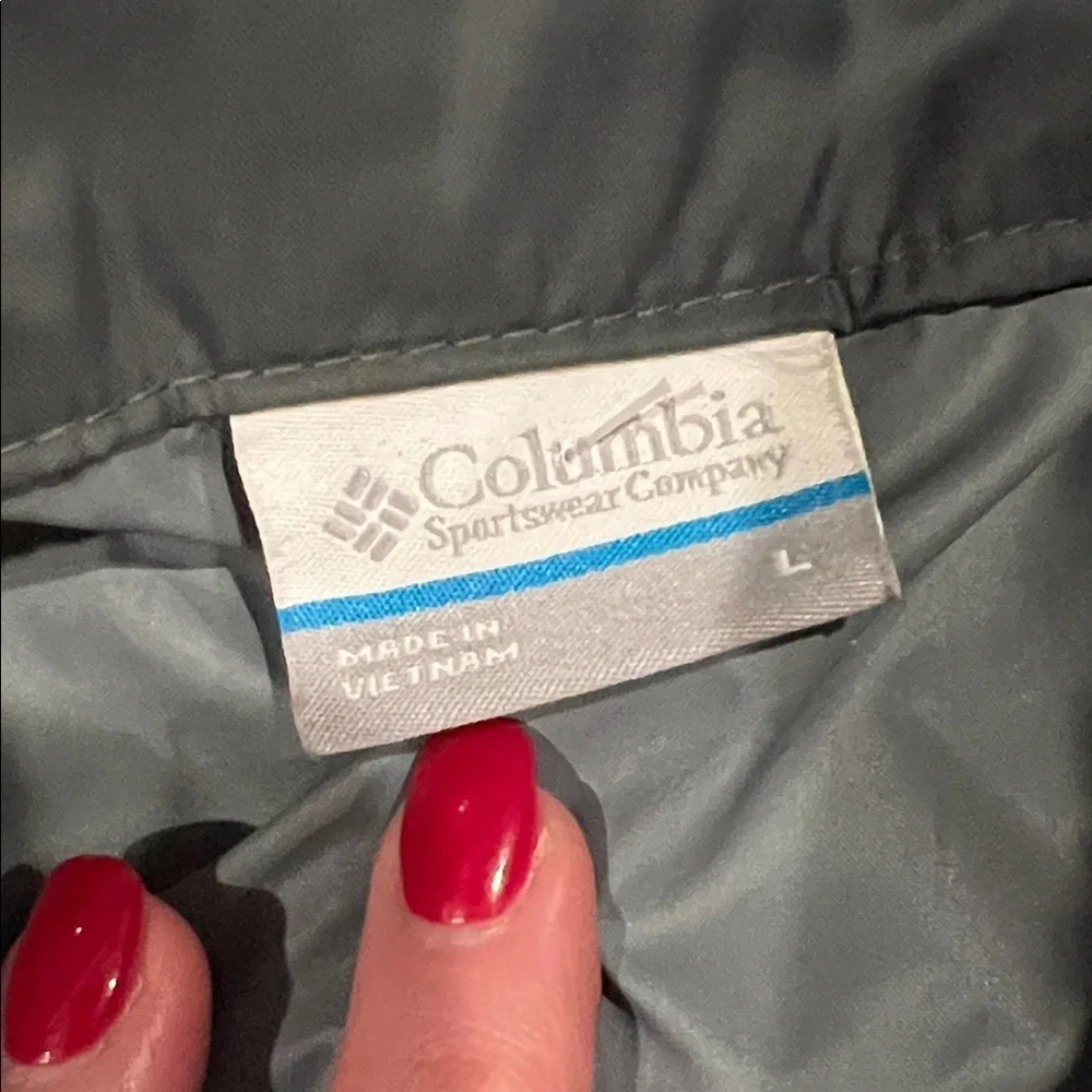 Columbia Bold Red and Charcoal Jacket, Large